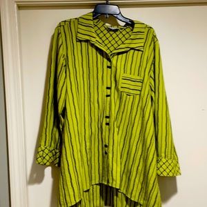 Cotton tunic or shirt jacket
